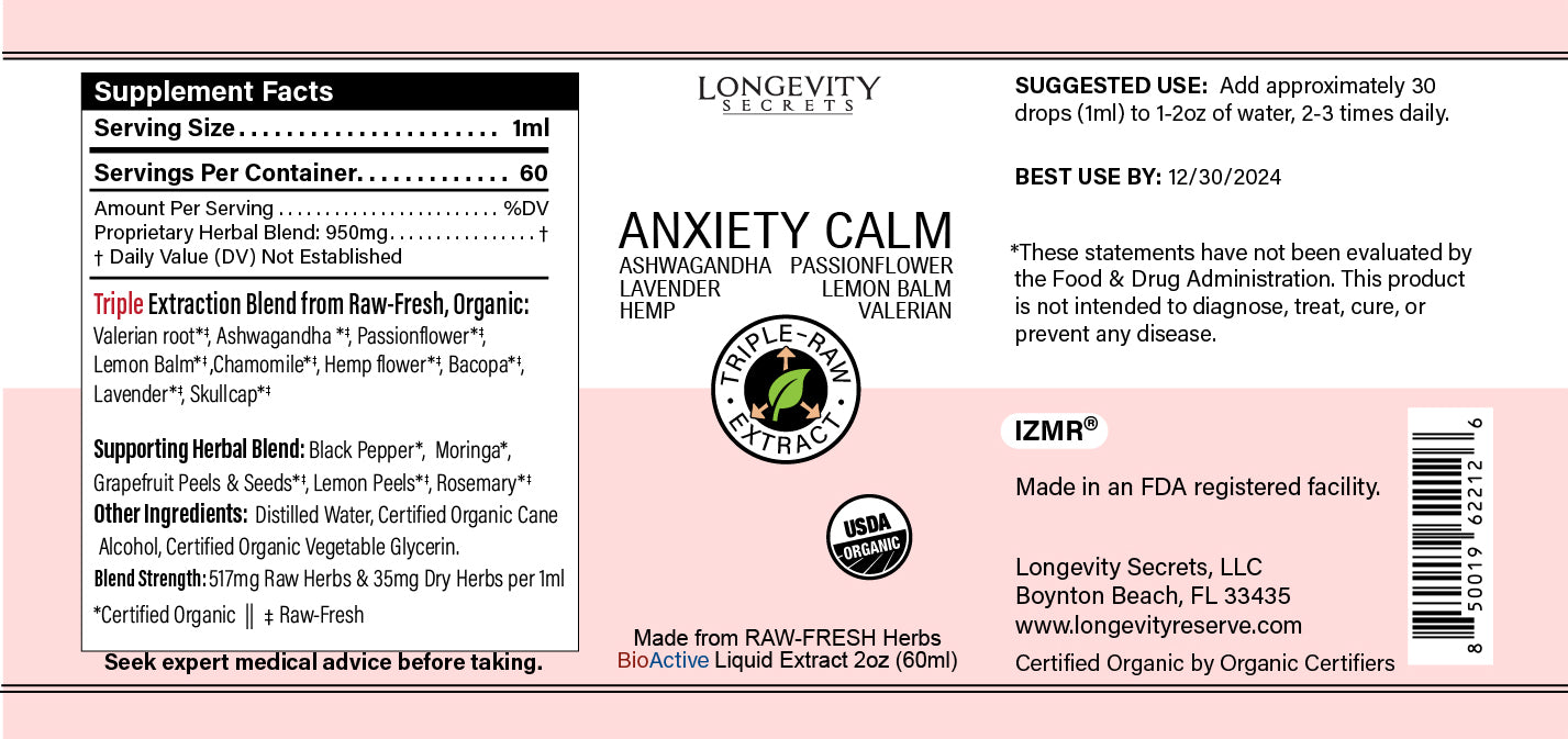 ANXIETY CALM