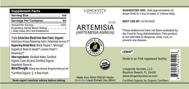 ARTEMISIA ANNUA PLUS