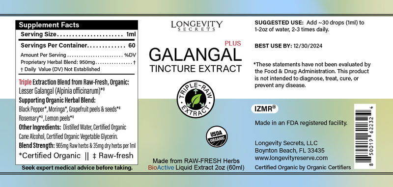 GALANGAL Tincture